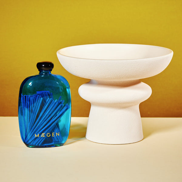 Bubble Jar With Matches - Blue Maegan