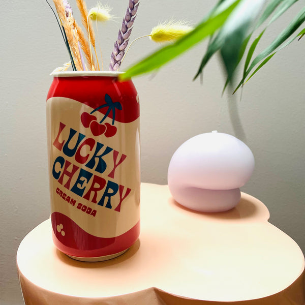 Lucky Cherry Cream Soda Vase Ban.do