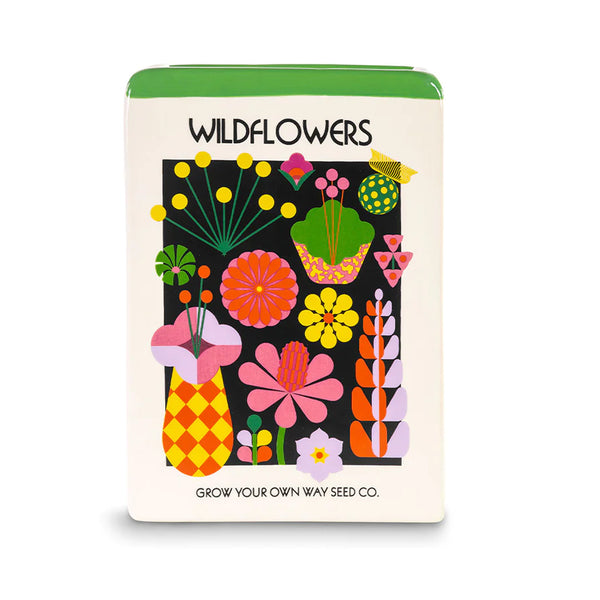 Wildflowers Seeds Vase Ban.do