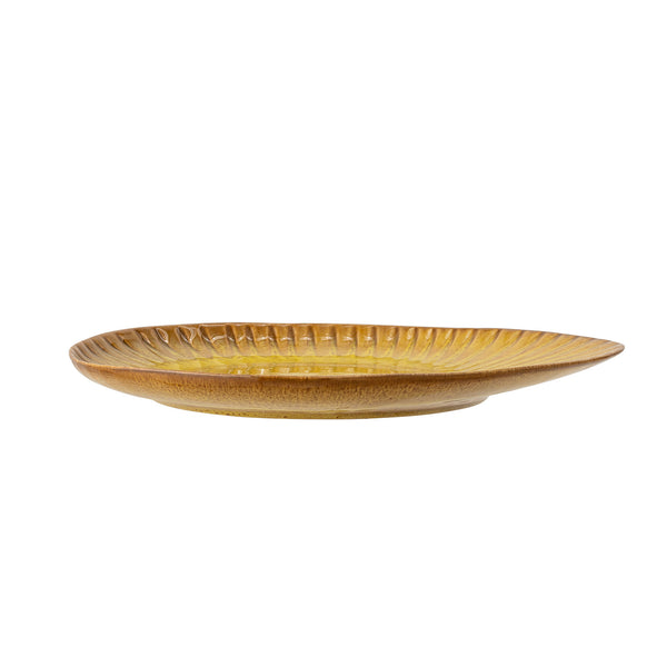 Yellow Stoneware 'Cala' Serving Plate