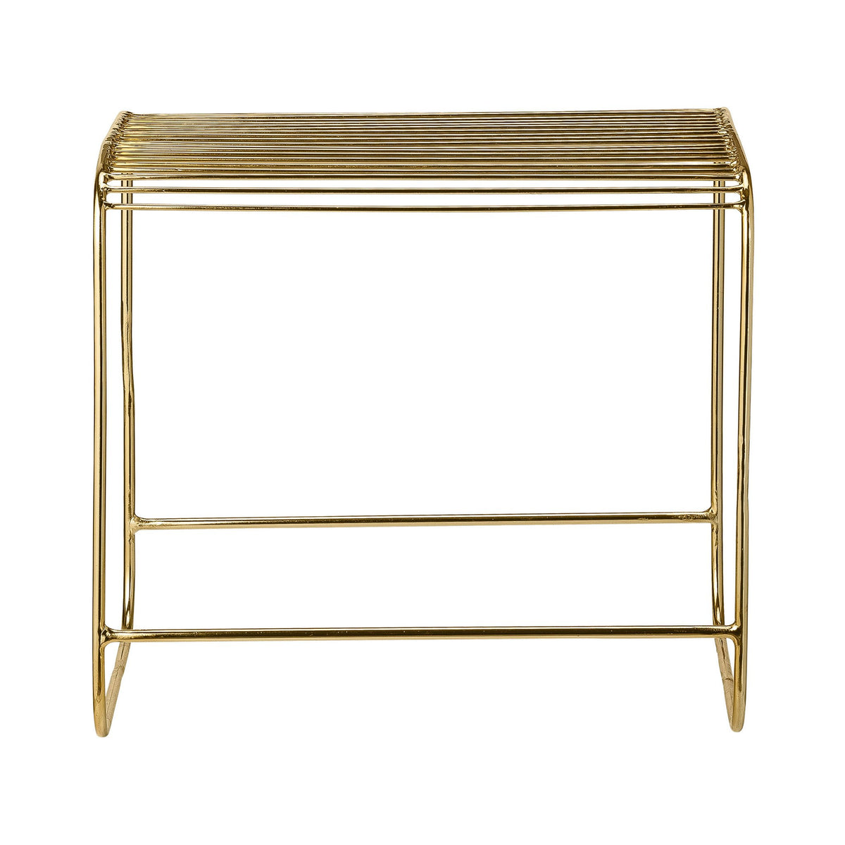 Gold sale wire stool