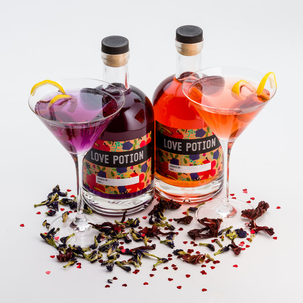 Love Potion - Make Your Own Gin Kit (Contains No Alcohol)