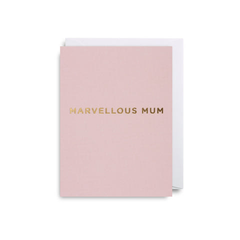 Marvellous Mum - Mini Card - Five And Dime