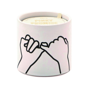 'Pinky Promise' Wild Fig & Cedar Candle - Five And Dime