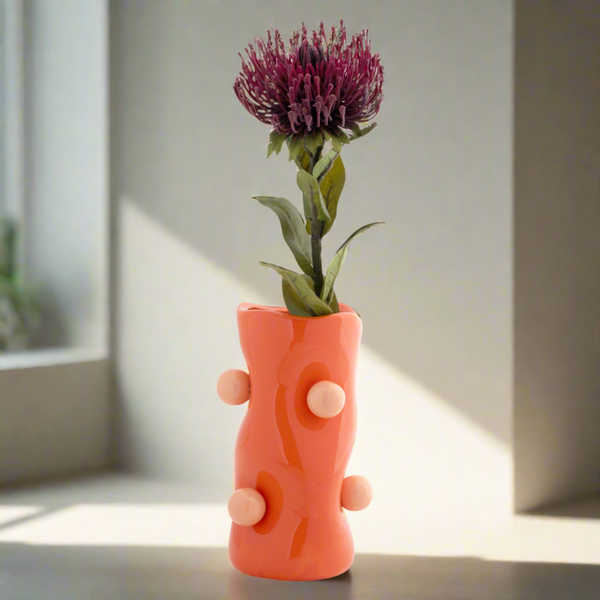 Bola Vase - Orange (Medium)