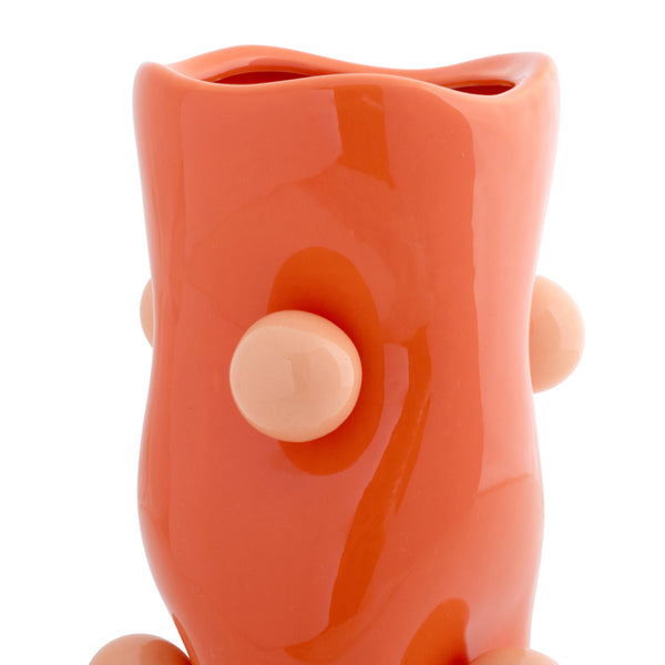 Bola Vase - Orange (Medium)