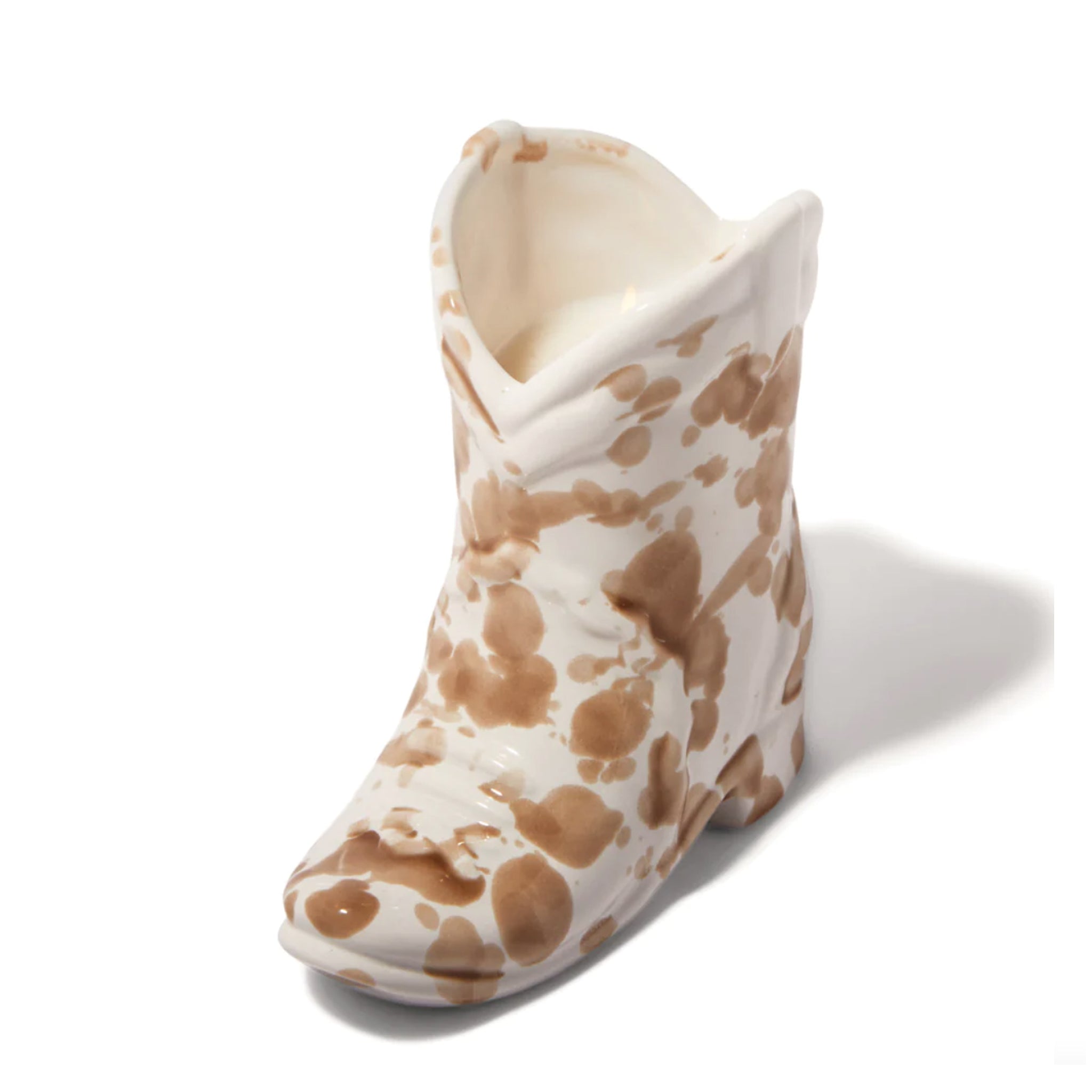 Cowboy Boot Candle - Desert Peach