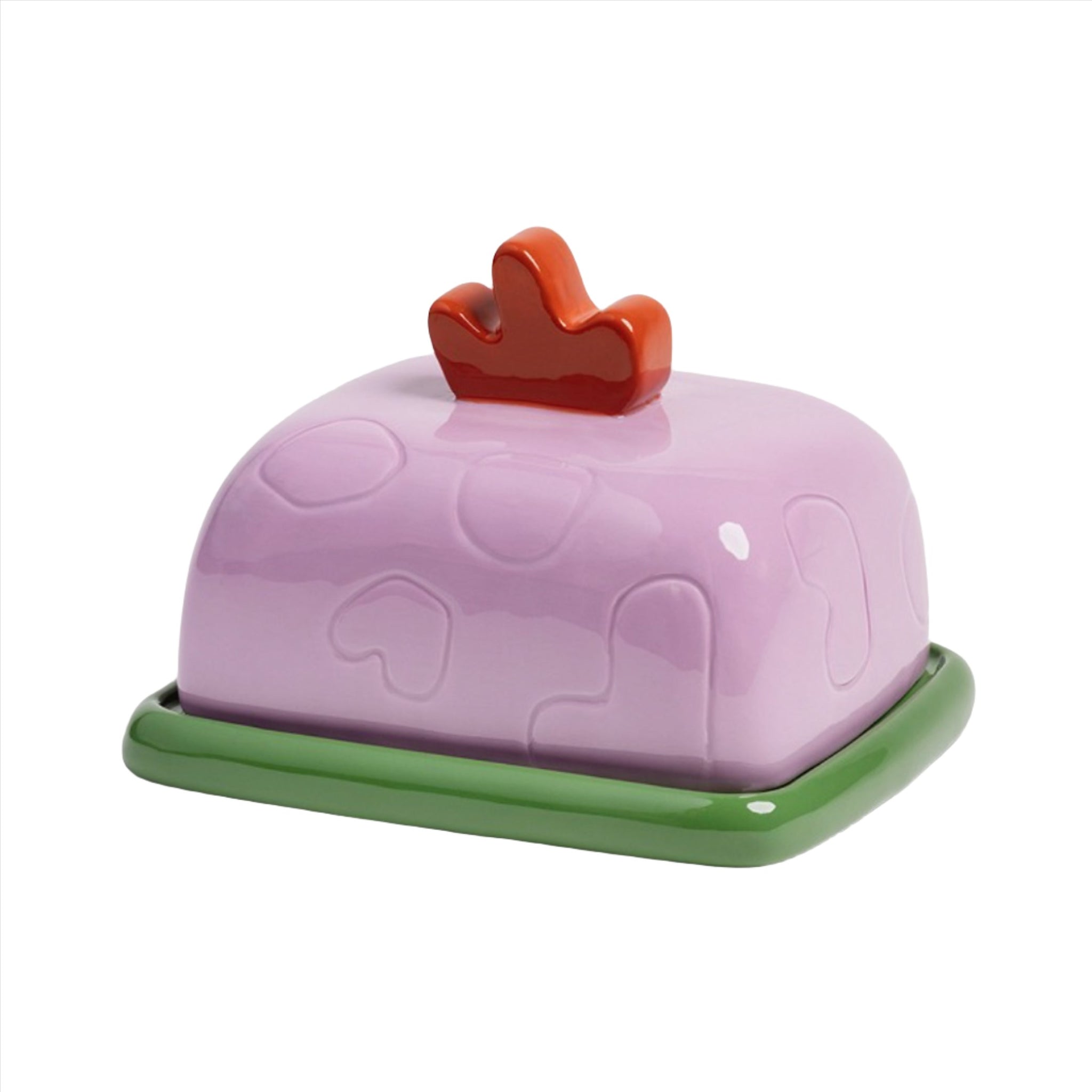 Butter Dish - Sketch Lilac &Klevering