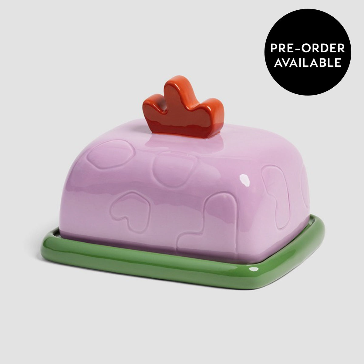 Butter Dish - Sketch Lilac