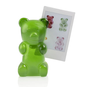 Candy Bear Photo holder - Sweetie Green Bitten Design Gifts