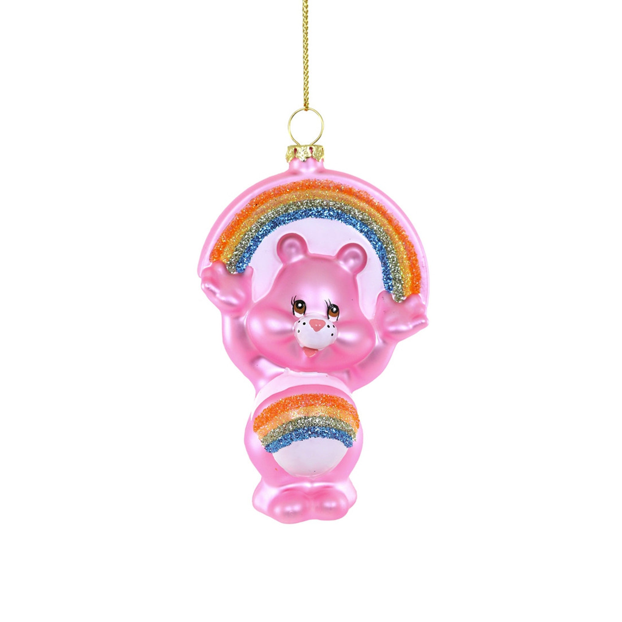 Pink Rainbow Bear - Bauble Cody Foster & Co