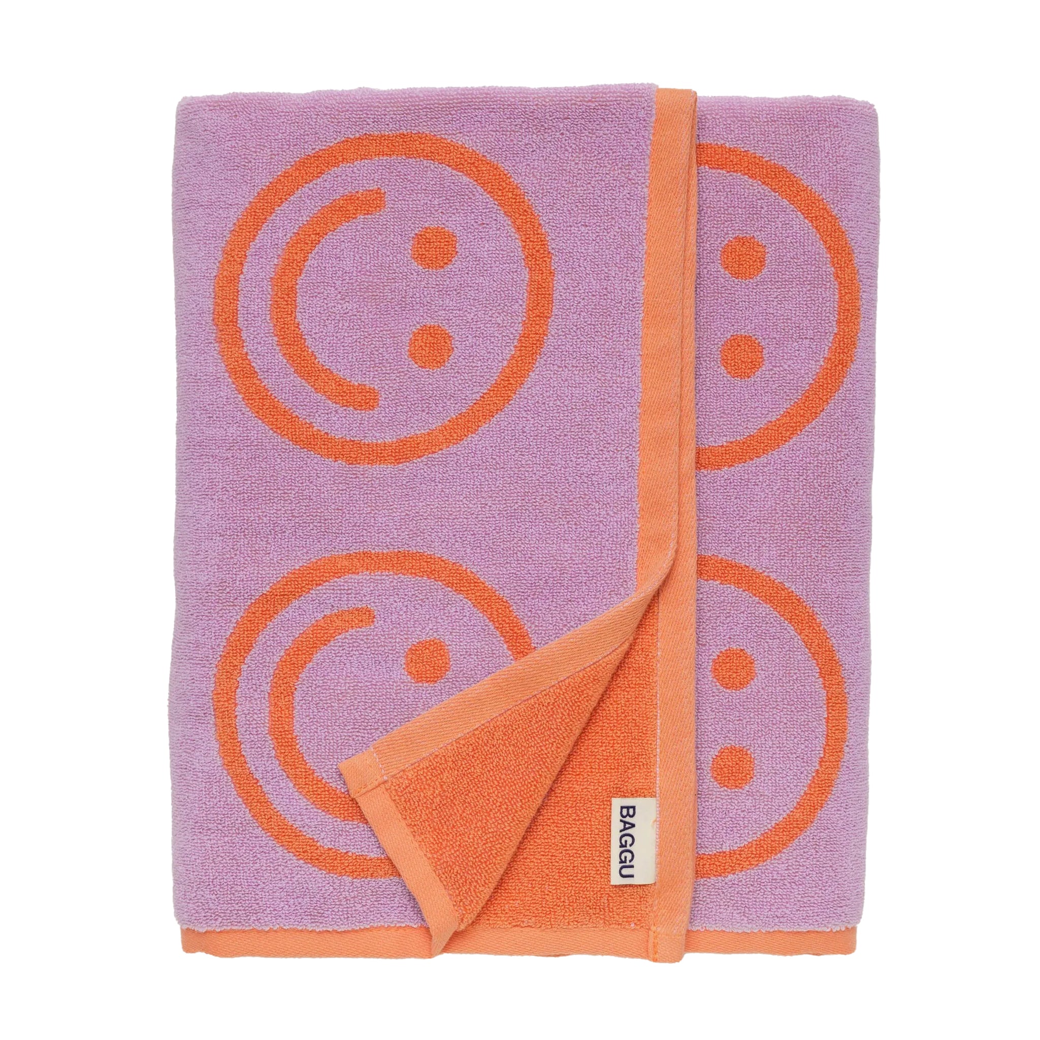 Bath Towel - Happy Lilac Baggu