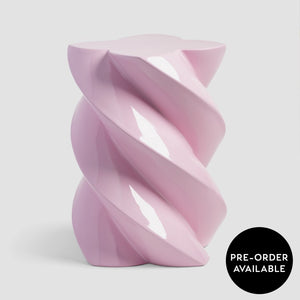Pillar Candy Pink Marshmallow - Side Table