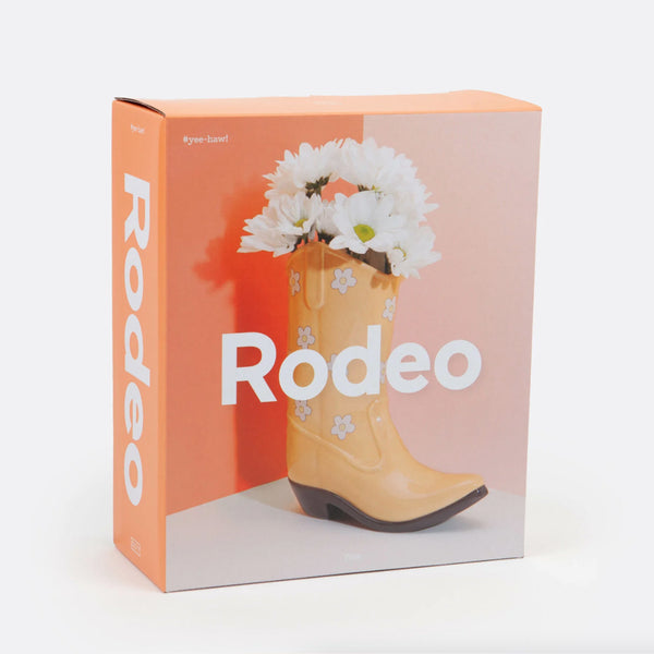 Rodeo Vase - Orange DOIY