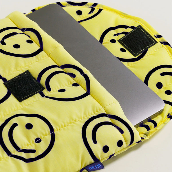 Puffy Laptop Sleeve 13"/14" Smile Baggu