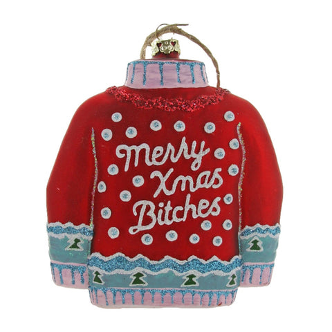 Red Christmas Sweater - Bauble - Cody Foster & Co