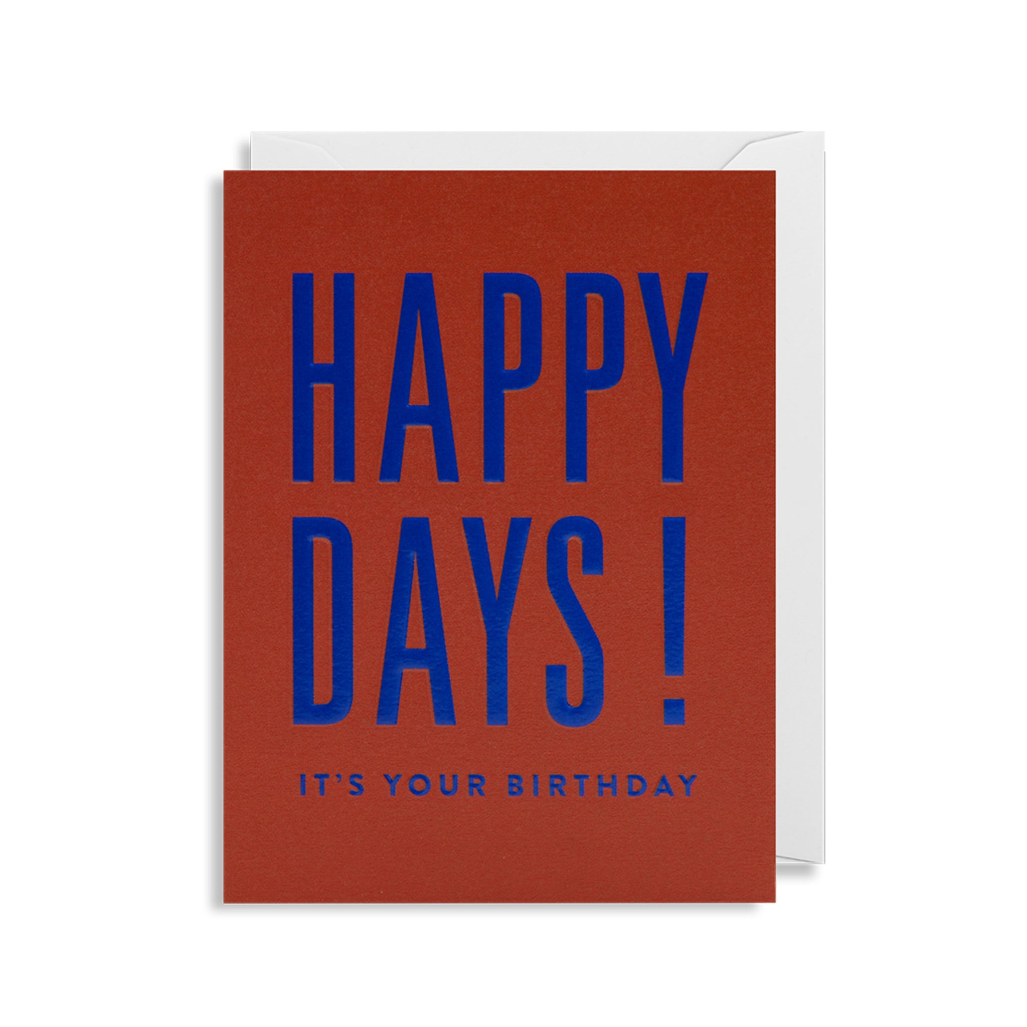 Happy Days! It's Your Birthday - Mini Card