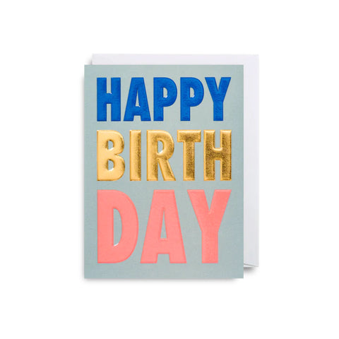 Happy Birthday - Mini Card