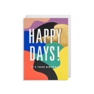 Happy Days! - Greetings Card - Five And Dime