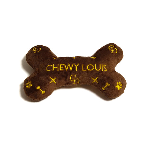 'Chewy Louis' Bone - Plush Dog Toy