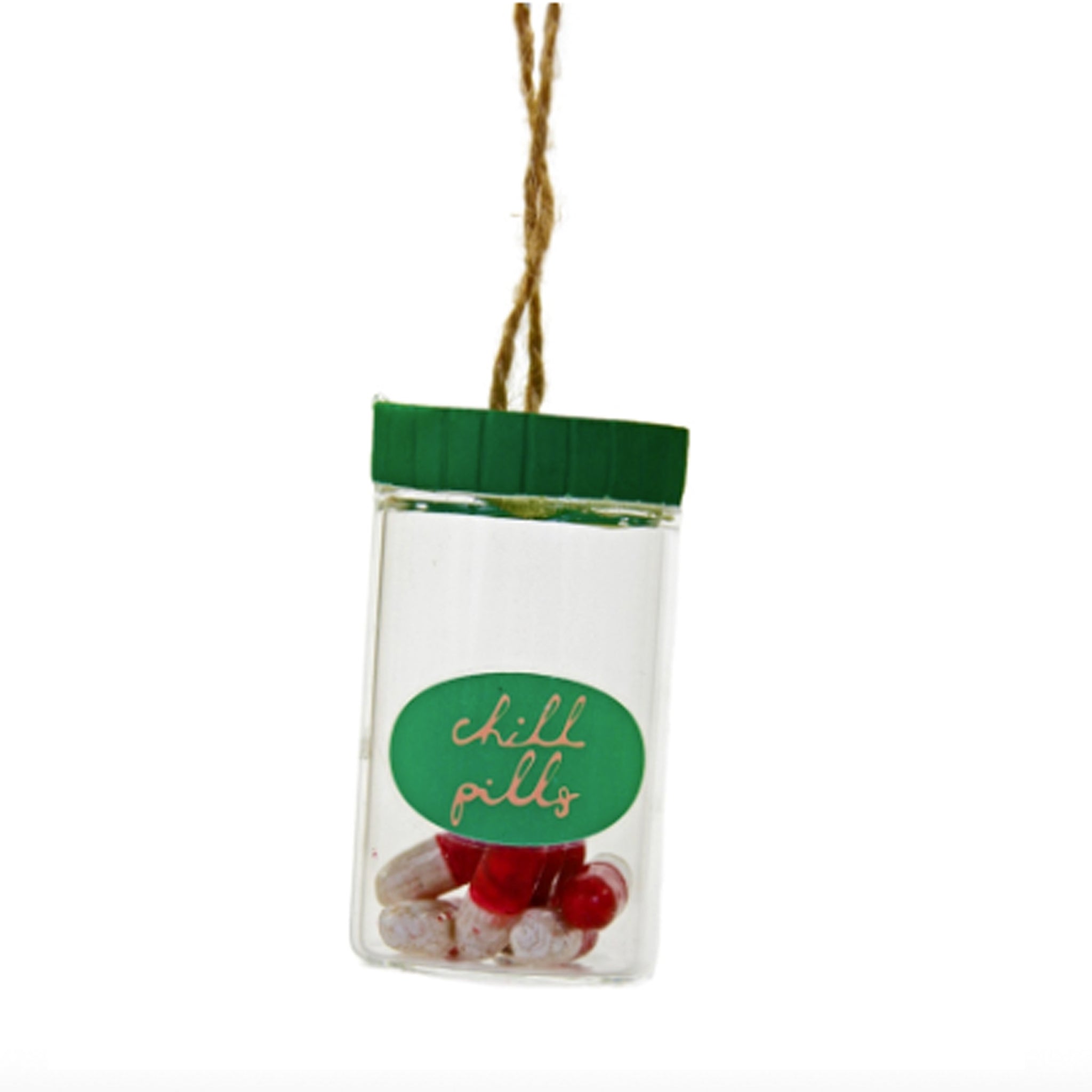 Chill Pill Canister Bauble