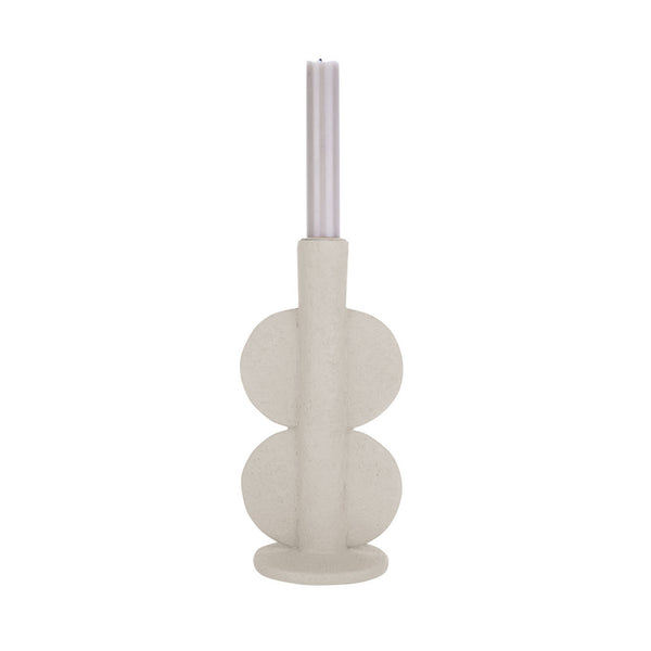 Candle Holder Bubble Sculpture - Ivory