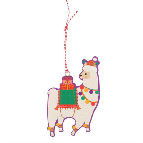 Fa La La Llama Gift Tags (6 Tags)