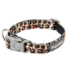 Leopard Dog Collar (Medium 32 - 50cm)