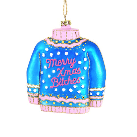 'Christmas Sweater' Bauble - Five And DimeBlue Christmas Sweater - Bauble - Cody Foster & Co