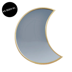 Moon Crescent Wall Mirror - Five And Dime