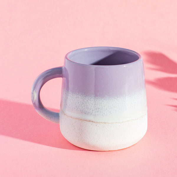 Ombre Glazed Lilac Mug