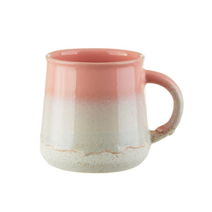 Ombre Glazed Pink Mug