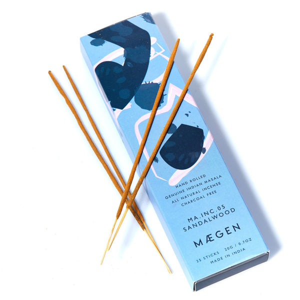 The Explorer Sandalwood Incense Sticks (25) Natural Maegan