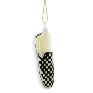 Chequered Shoe - Bauble - Five And Dime