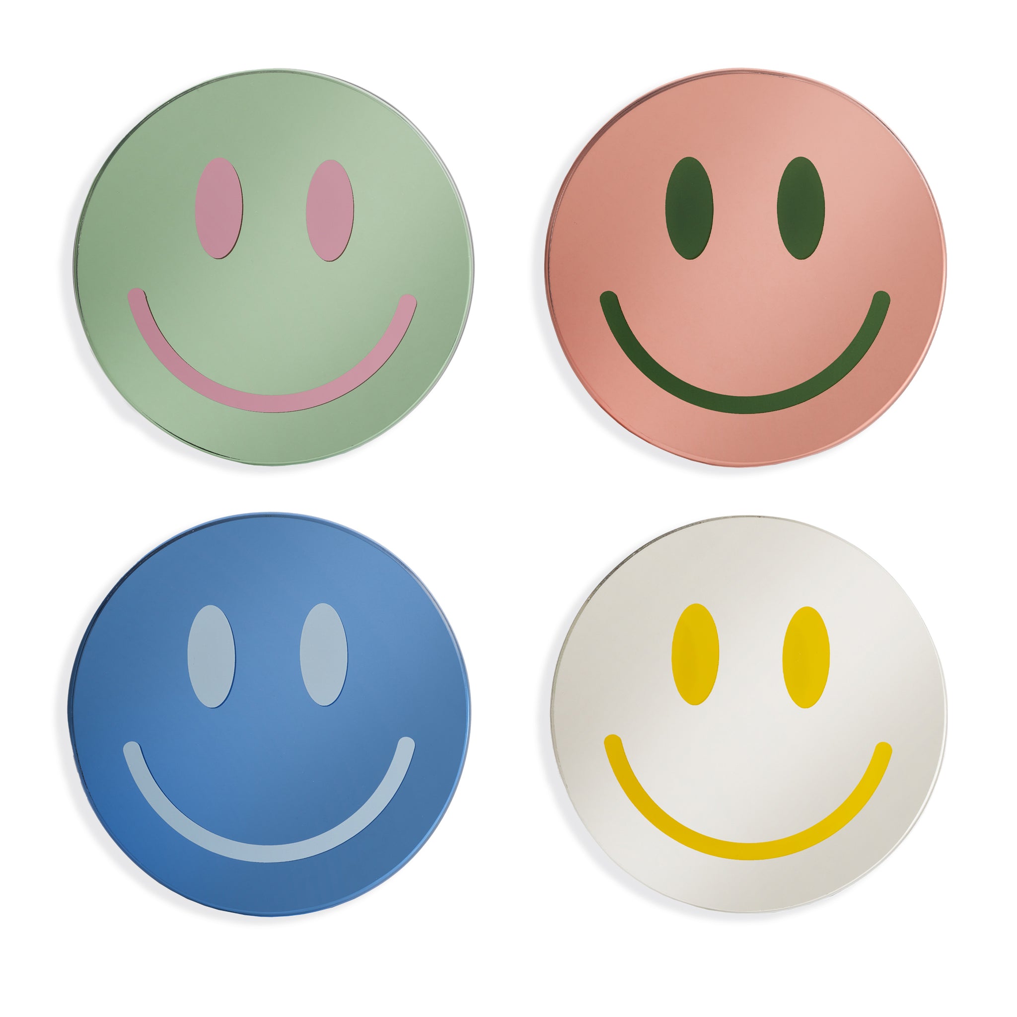 Smile Coasters - Set Of 4