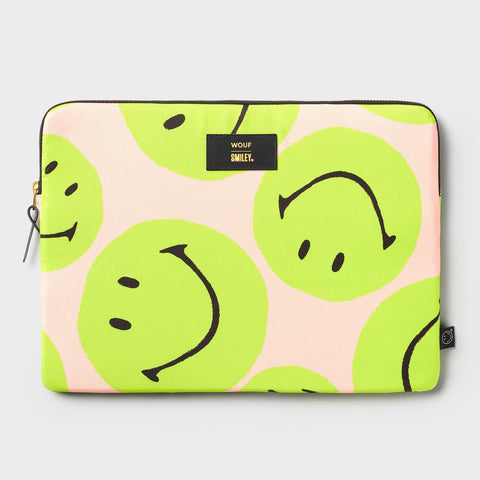 Smiley® Laptop Sleeve 13" & 14" Wouf
