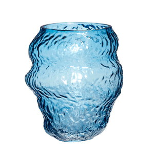 Organic Textured Glass Vase
