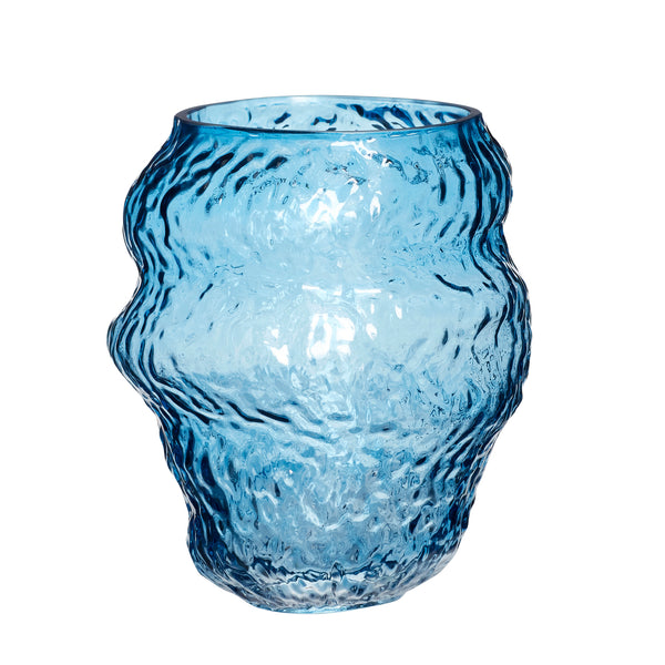 Organic Textured Glass Vase
