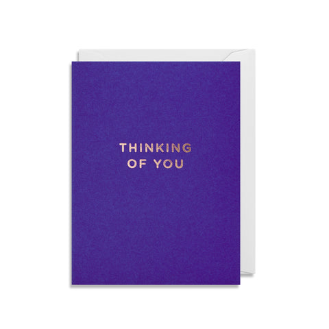 'Thinking Of You' - Mini Card - Five And Dime