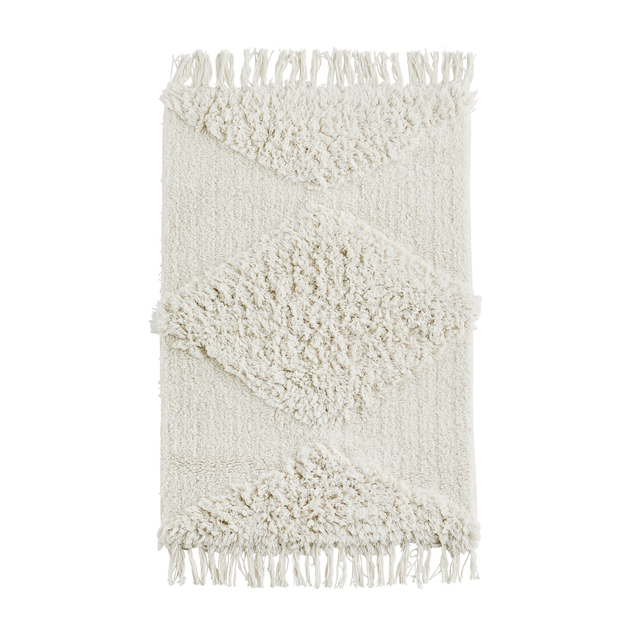 Standard Textile - Tufted Bath Mat, White, 20 inchx60 inch, Size: Bath Runner 20x60