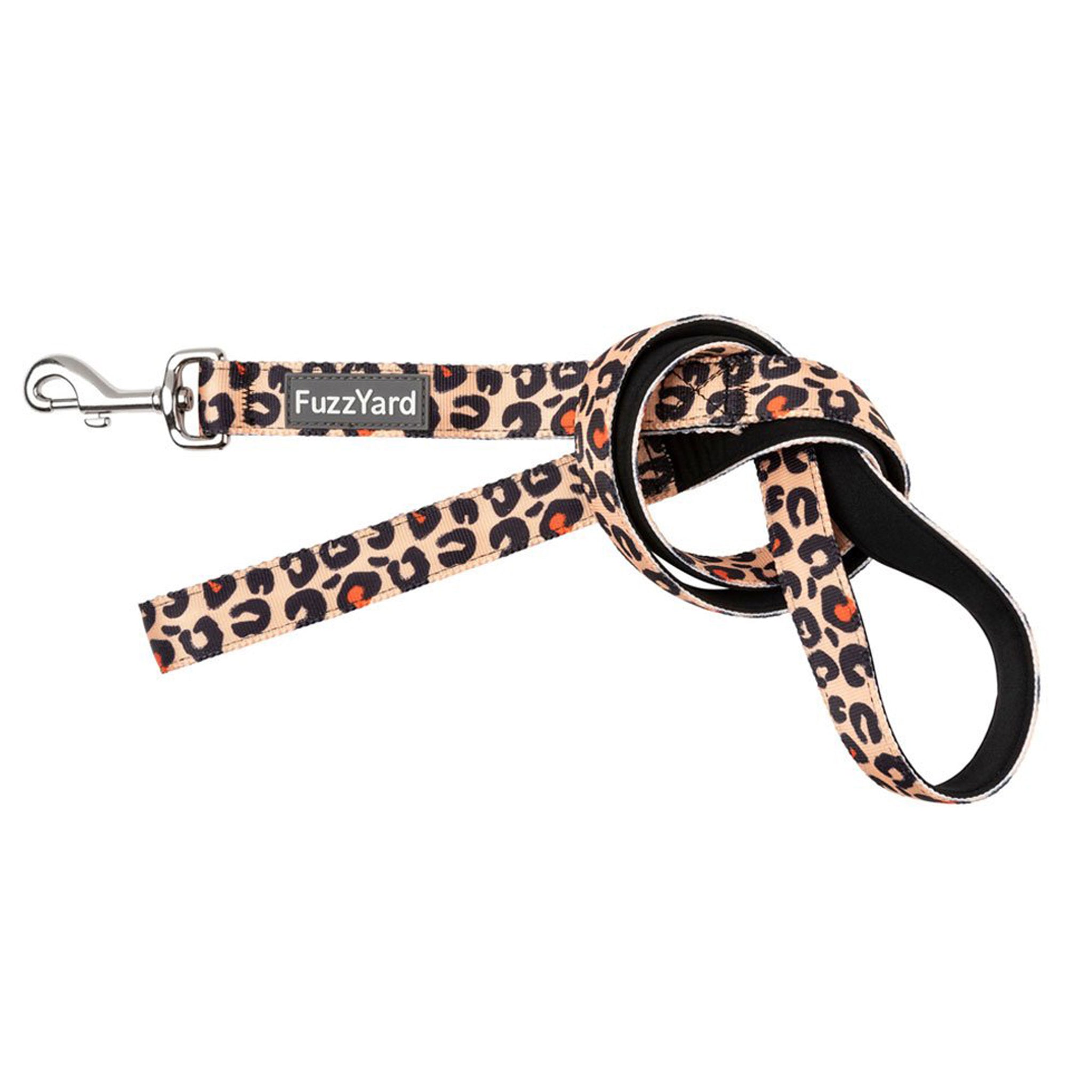 Leopard Print Dog Lead - Small